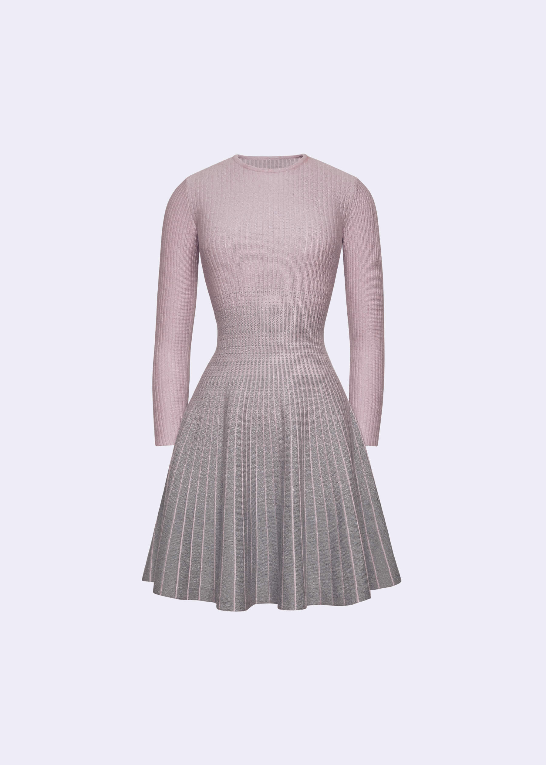 brown ribbed knit dress Off-Shoulder Ribbed Sweater Knit Midi Dress Brown Large main image 0