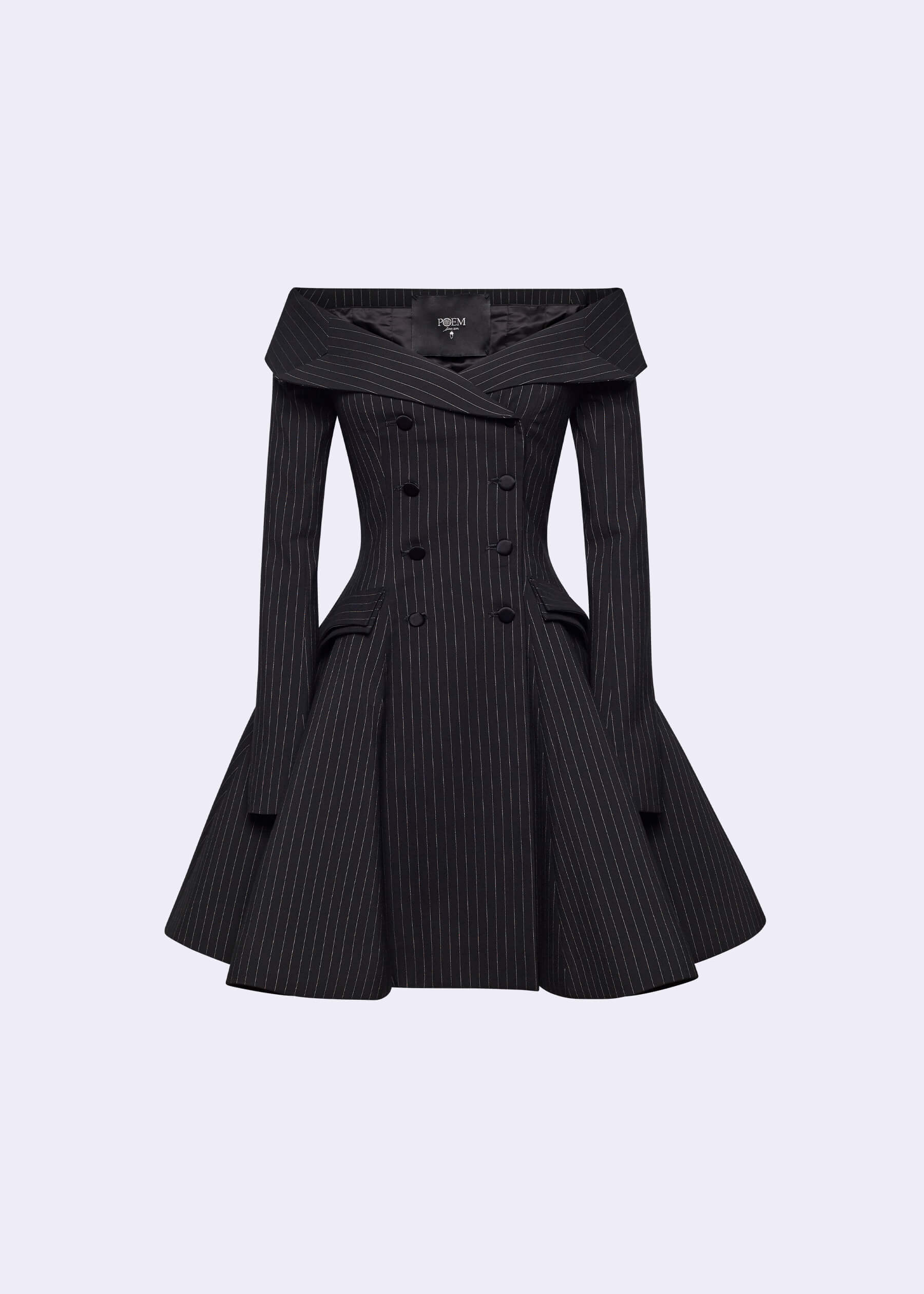 navy blue dress for baby girl Race Ladies Lace Ladies [2-Piece Set] No-Collar Jacket with A-Line Sleeveless Dress main image 0
