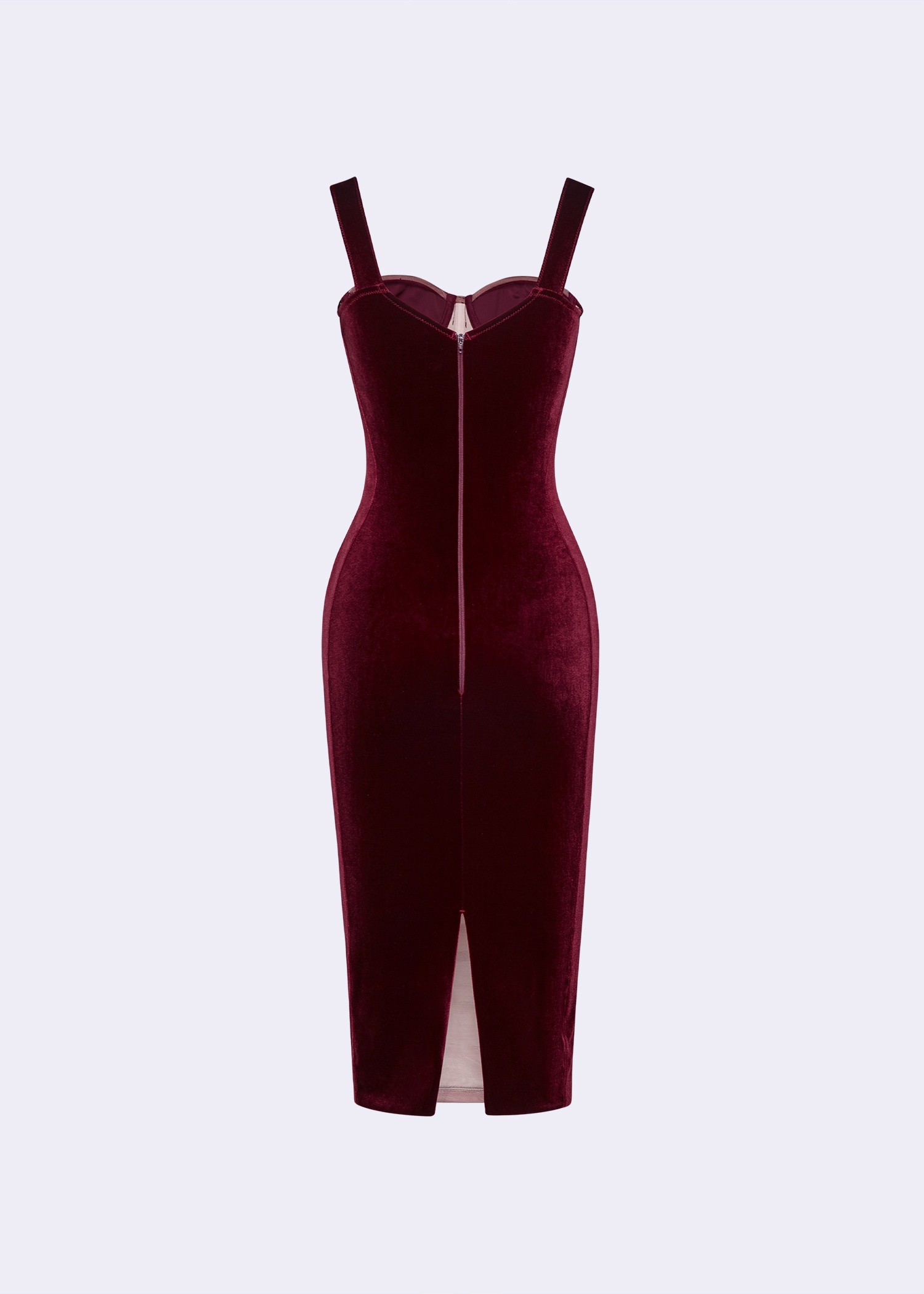 princess polly baby blue dress Velvet Midi Dress