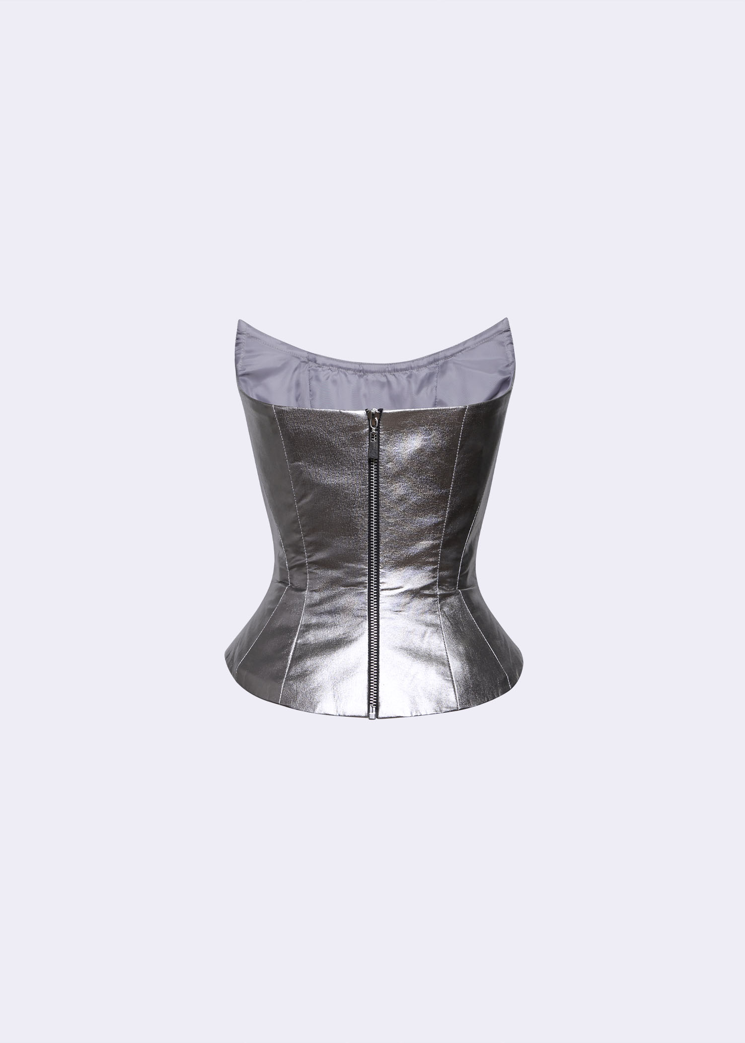 pu bustier