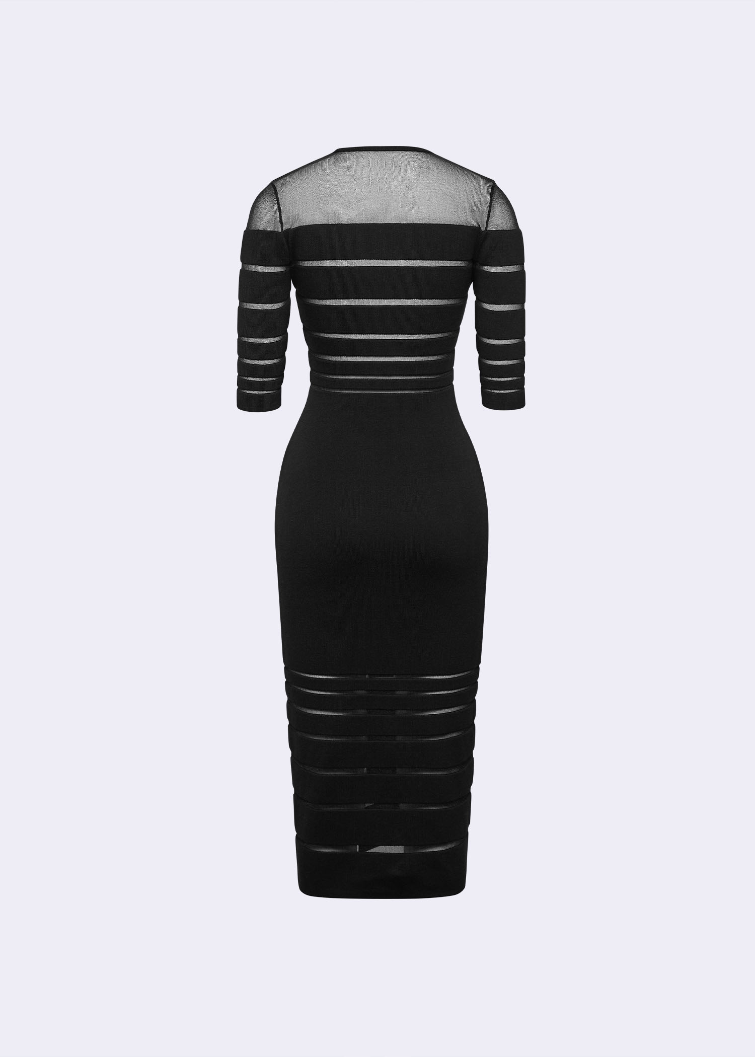 Black Knit Dress - POEM