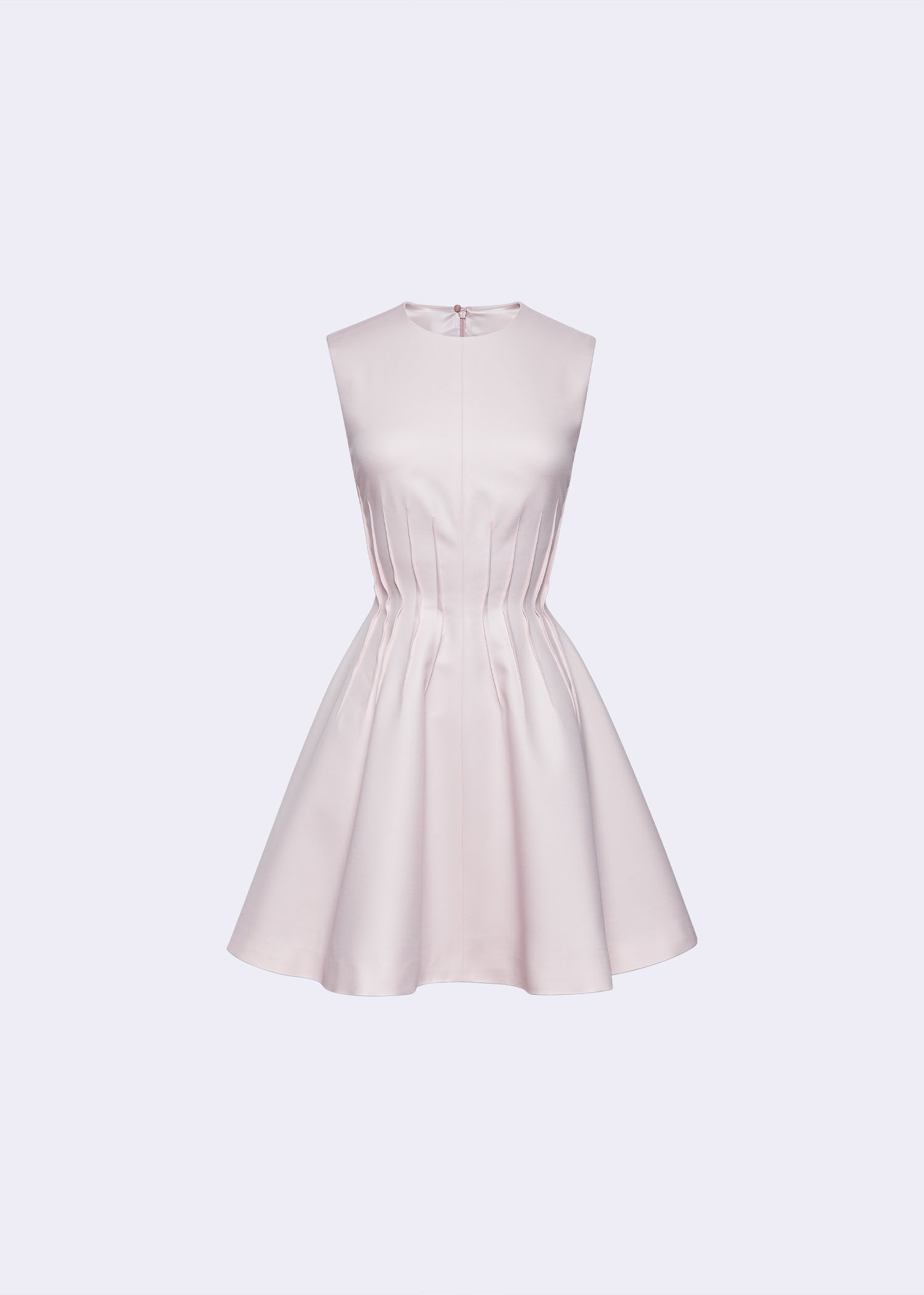 strapless open back dress Piper Floral Appliqu Bell Shape Mini Dress