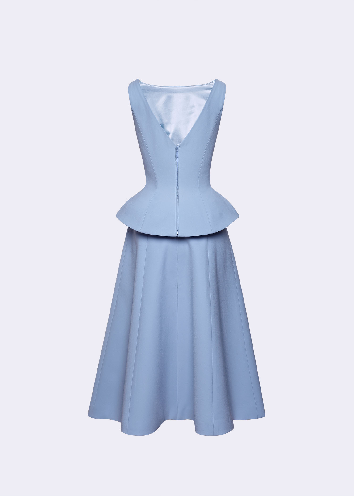 green emerald velvet dress Lydia Powder Blue Sequin Maxi Dress – Frock and Frill main image 0