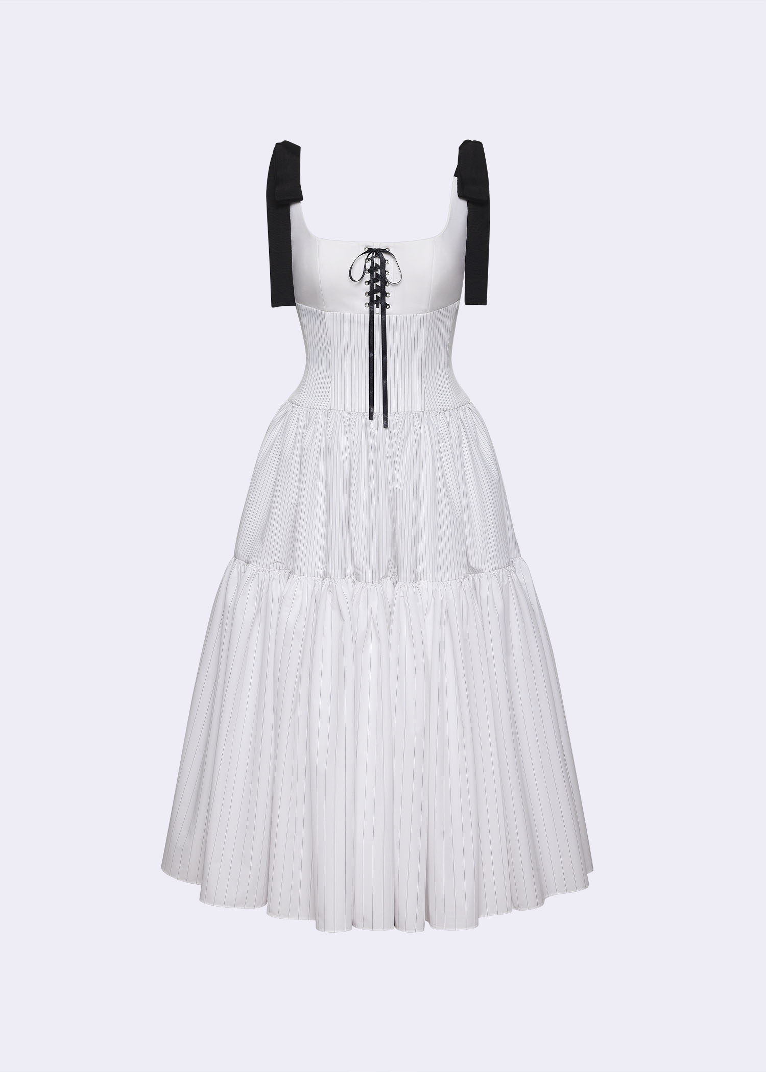 Nautica Femme Corset Pinstripe Dress - POEM Nautica Femme Corset Pinstripe Dress - POEM