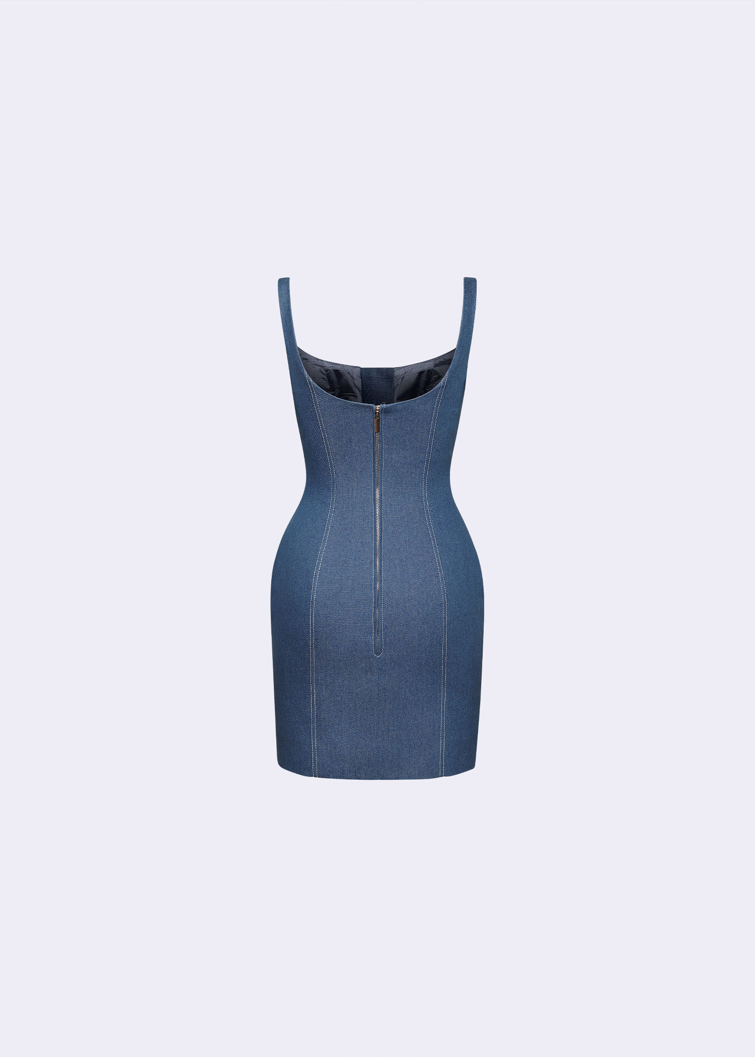 tea length beach wedding dress Herve Leger Sleeveless Bandage Dress - BOPF